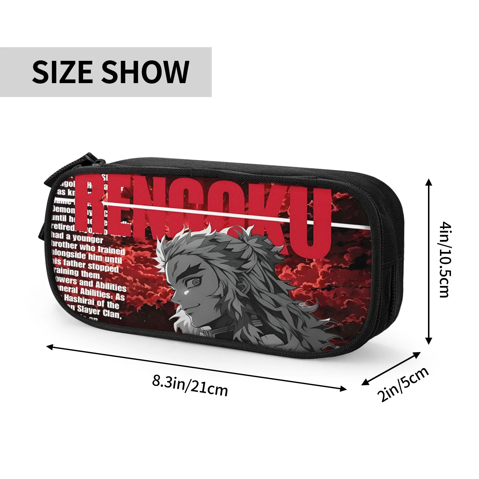 Custom Halloween Demon Slayer Large Capacity Bags for Child  Handheld Study Bag for Boys Gilrs Kids