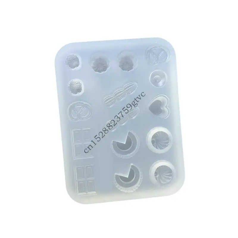 

D0UF Stylish Charm Crafts Molds Jewelry Making Tools Silicone Mold for Jewelry Making