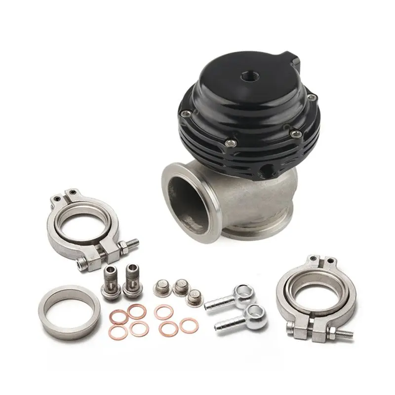 ABHX-Universal Car Modification 38Mm Turbocharged Exhaust Pressure Relief Valve External Wastegate V-Band Flanged