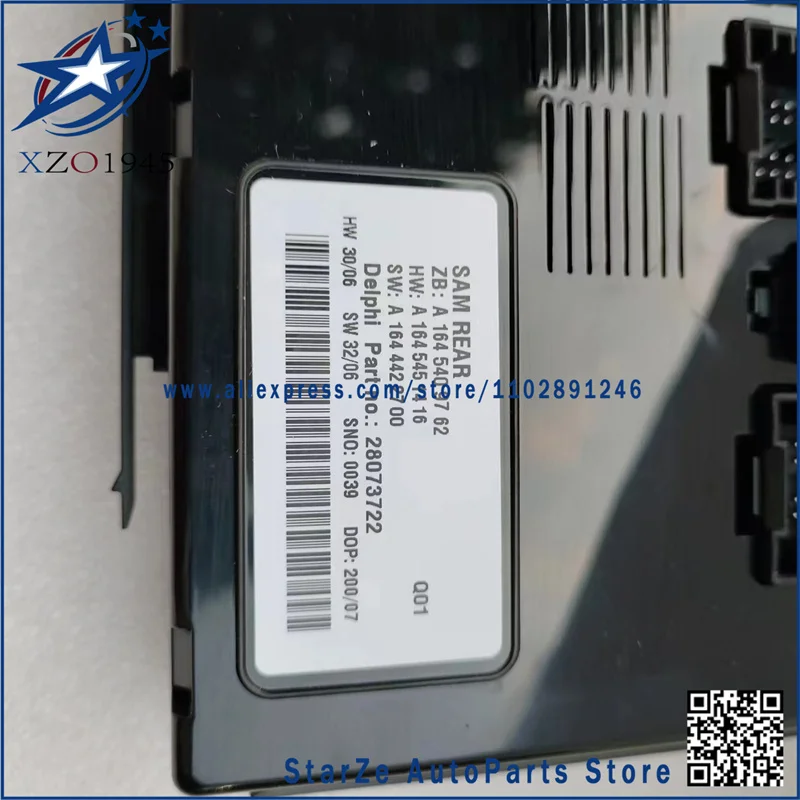 جديد الحصول على الإشارة الخلفية A1645409762 وحدة التحكم SAM لمرسيدس بنز W164 W251 قطع غيار السيارات نسخة ترقية جديدة