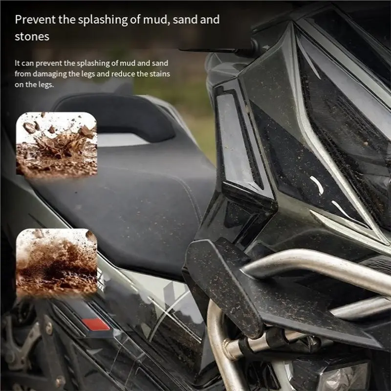 Motorcycle Leg Wind Deflector Side Leg Protector Fairing For Shineray 368G Accessories