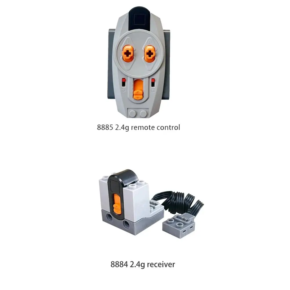Bloques MOS 8885 función de potencia Control remoto infrarrojo 8884 receptor IR puede controlar múltiples receptores coche camión accesorios de juguete