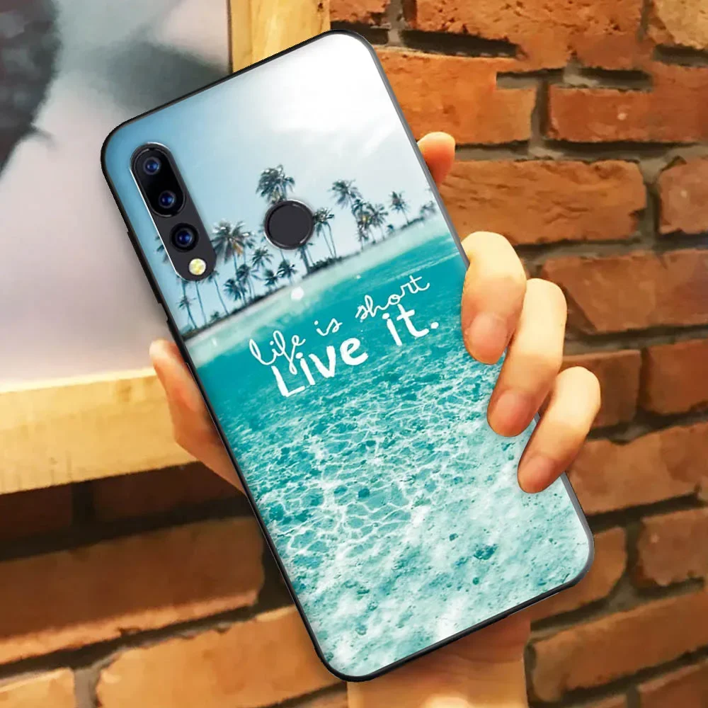 For Umidigi A5 Pro Case Umidigi A5 Pro Case Cover Shockproof Phone Cases For Umidigi A7 A9 Pro Marble Black TPU Silicone Cover