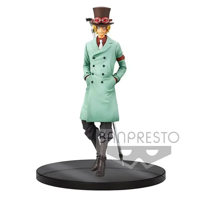 Bandai Original Anime Movie ONE PIECE DXF Sabo Rob Lucci STAMPEDE Banpresto THE GRANDLINE MEN Figure Model Toy Birthday Gifts