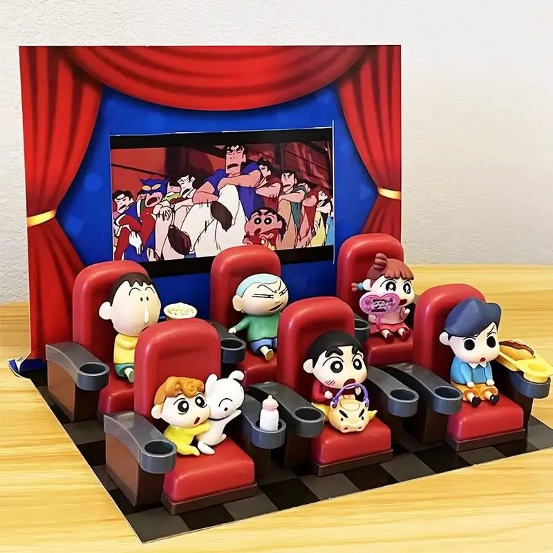 

In Stock Xiaoxin Cinema Theater Series Blind Box Kawaii Action Figures Cute Desktop Decor Anime Collectible Toy Surprise Gift