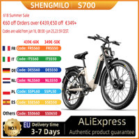 Shengmilo S700 Adult 2000W Electric Bicycle with Two Motors, 48V17.5AH840WH Battery Ebike ,26 Inch Wide Tyre E-Mountain ebike