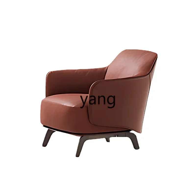 

CX Modern Minimalist Leisure Chair Leather Art Living Room Home Internet Celebrity Chair Advanced Sense