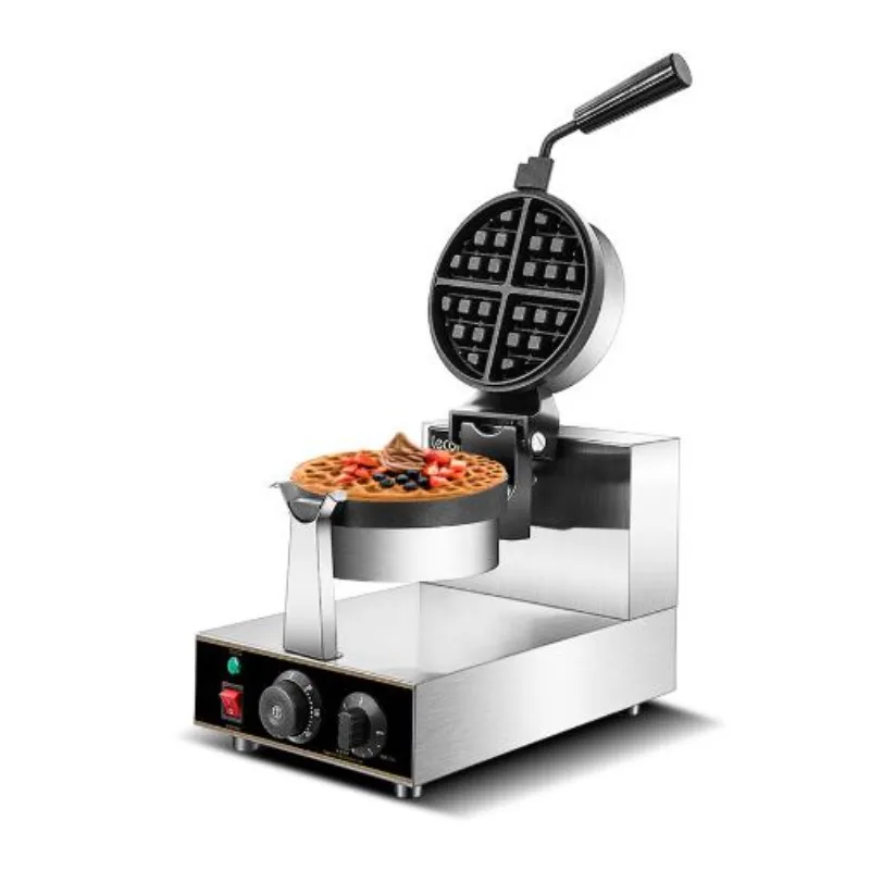 Professional Electrical Single and Double Commercial Belgian Waffle Vending Machine