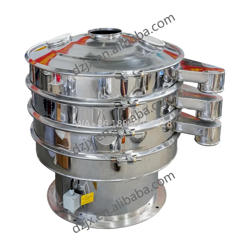 الكربون الصلب تهتز تصفية غربال فحص آلةDZJX فاصل الاهتزاز بالموجات فوق الصوتية الاهتزاز مسحوق جلخ ناعم #1