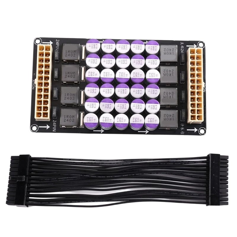 Super Sale ATX Four Channel DC Filter Board ATX Power Purification for PC HIFI Upgraded