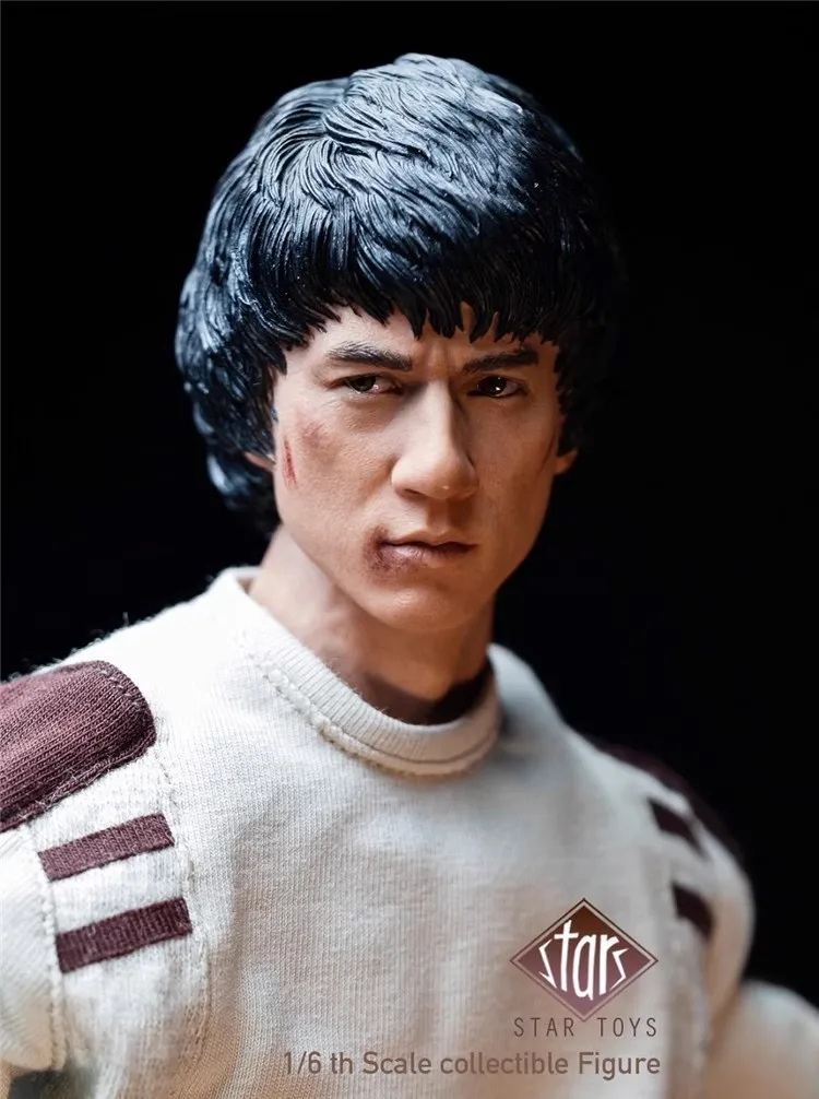 STAR TOYS-Figuras de Ação Soldado Masculino, Jackie Chan, Conjunto Completo, 12 '', 12'', Modelo em Estoque, STT-001, 1:6