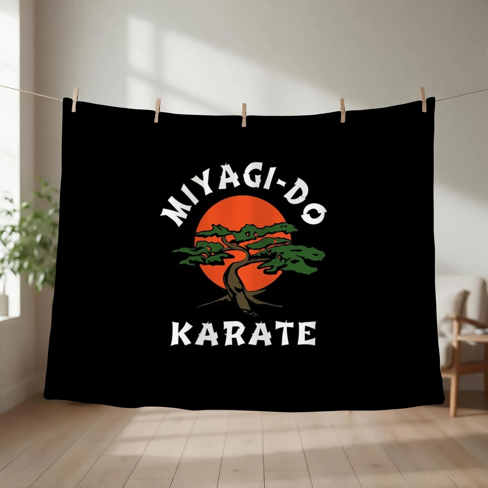 Miyagi Do - HD Graphic - Professionally Designed Throw Blanket Sleeping Bag Luxury Throw Winter beds for babies Blankets