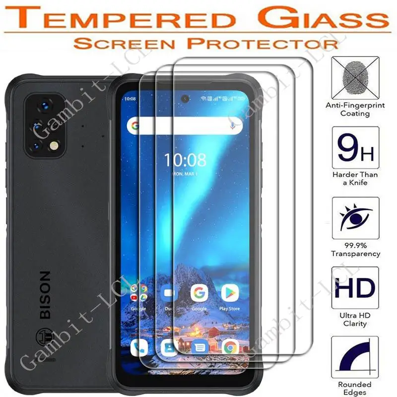 For UMIDIGI Bison 2021 GT X10 Pro X10G NFC X10S Bison2 2 GT2 G3 Max Plus G5 Mecha Screen Protector Tempered Glass Film Cover