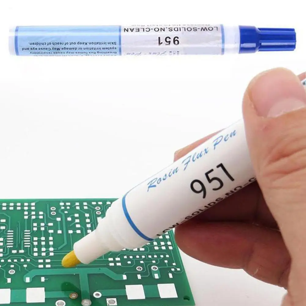 951 No Clean Flux Pen High Activity Soldering Assistant Pen Tack-Free ResidueDIY Kester Solder Power Cleaning Free Welding Pen