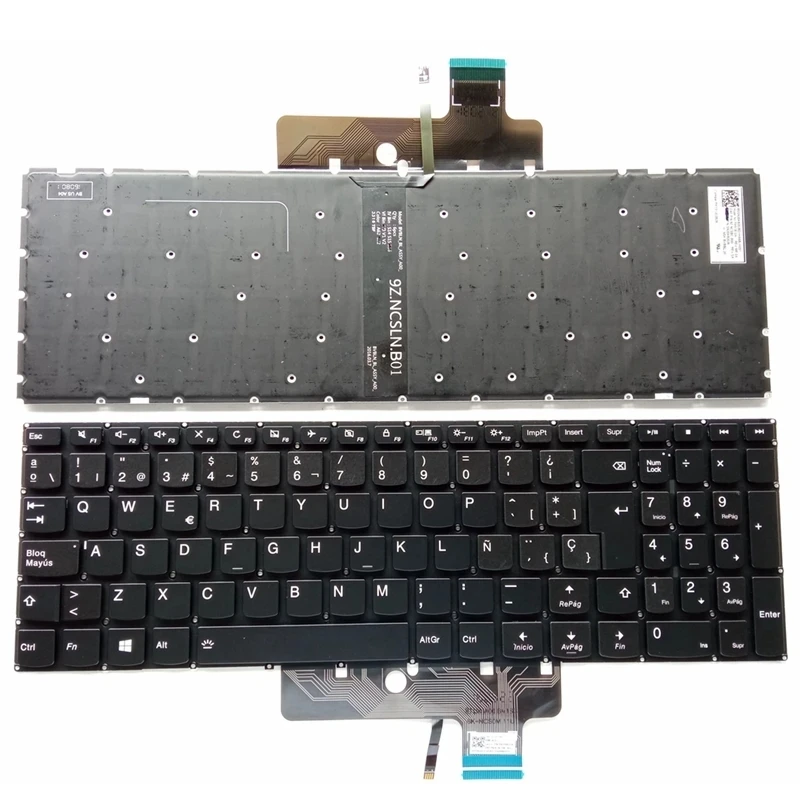 

310S-15 Spanish Backlit Keyboard For Lenovo Ideapad 310S-15ISK 510S-15ISK 310S-15IBK 310-15IFI 510S-15 510S-15IKB Notebook