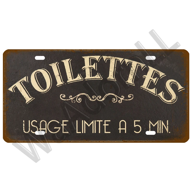 Toile Smile Welcome WIFI Art Plate Store Wall Decor Restrooms Tin Sign Vintage Road Guide Metal Sign Painting Plaques Poster