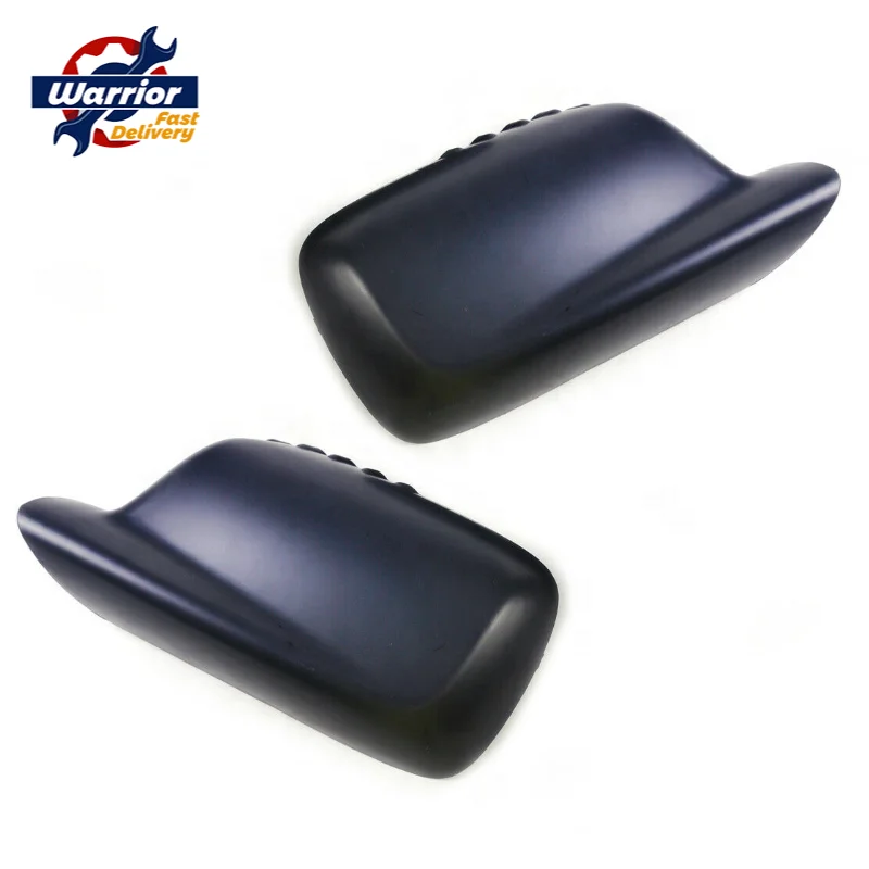 

51167074235 51167074236 1 Pair Side Door Rearview Mirror Frame Shell Cover Trim Fit for BMW E46 E65 E66 E66 745i 750i Black