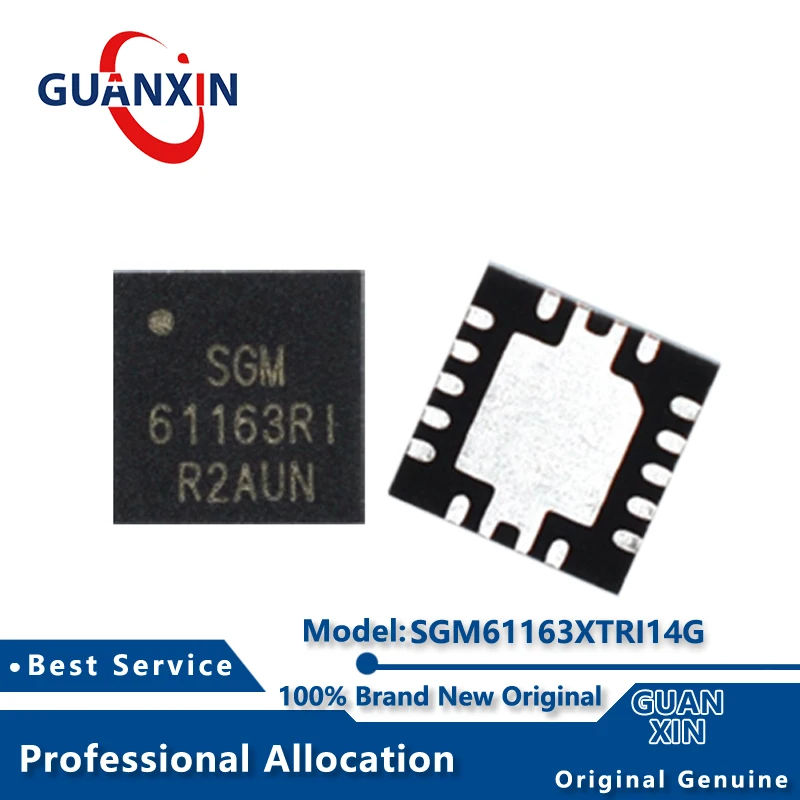 

100% New electronics SGM61163XTRI14G/TR SGM61163XTRI14G TQFN-14 Marking SGM61163XTRI SGM61163