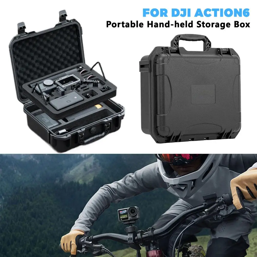 DJI アクション 6 カメラ用防湿収納ボックス耐圧落下防止防爆ポータブルアクセサリー