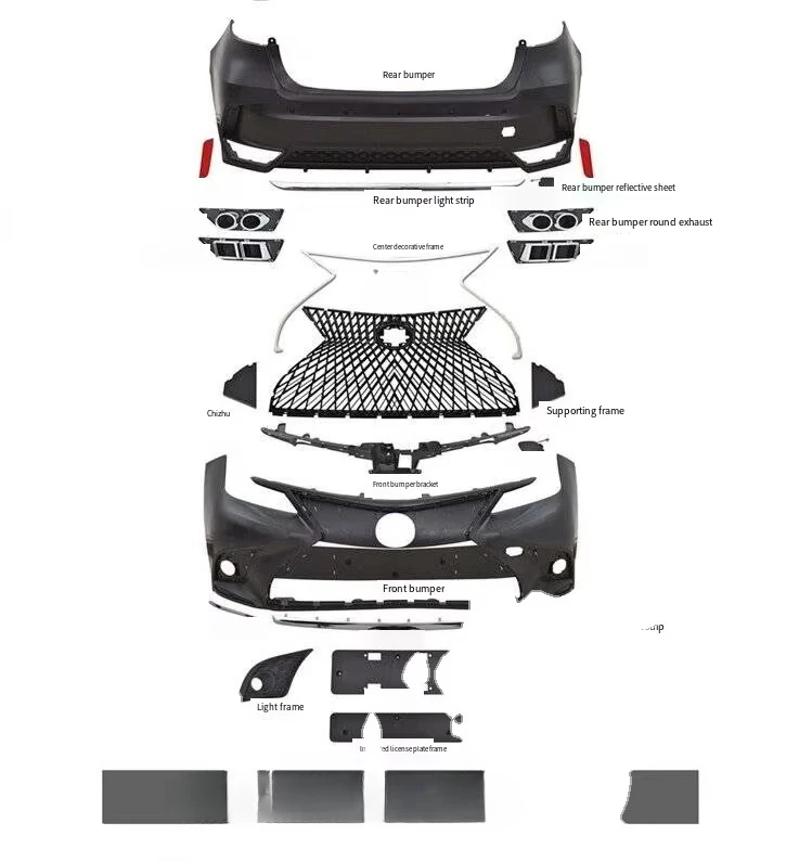 

Veidt Suitable for 19-22 Corolla Modified LS Body Kit Asian Lion Modified Large Body Kit Front Bumper Sports Kit
