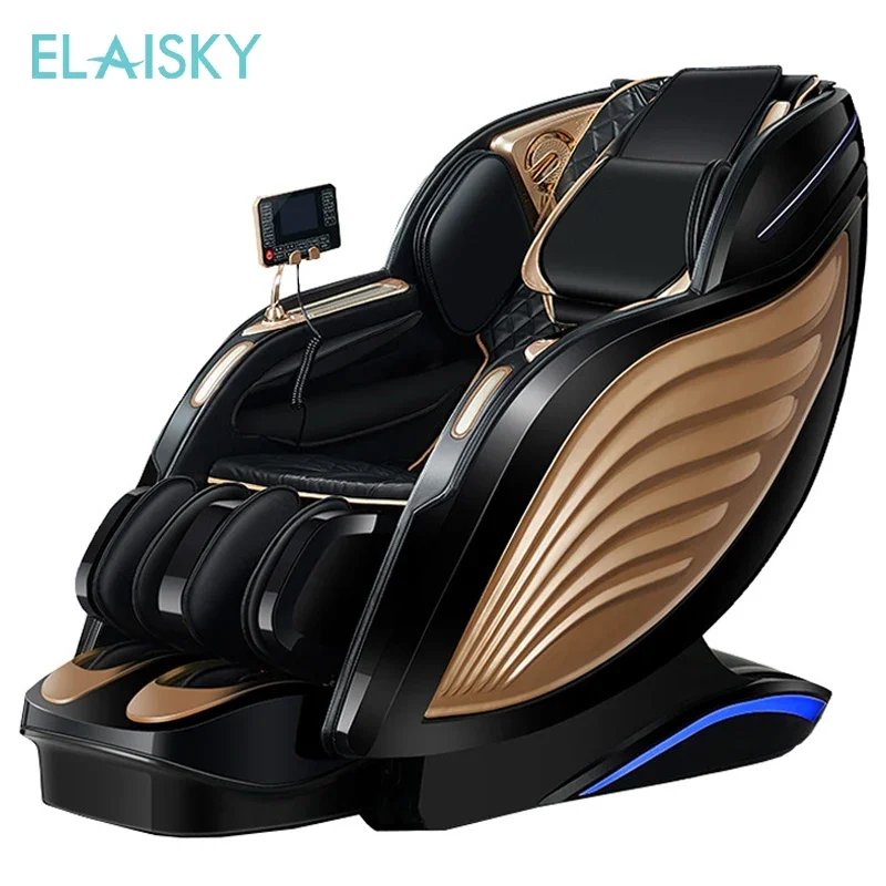 Electric Massage Chair SL Dual Track Fixed-Point Massage Multi Functional Full Body Airbag Zero Gravity Kneading Relaxing Chair