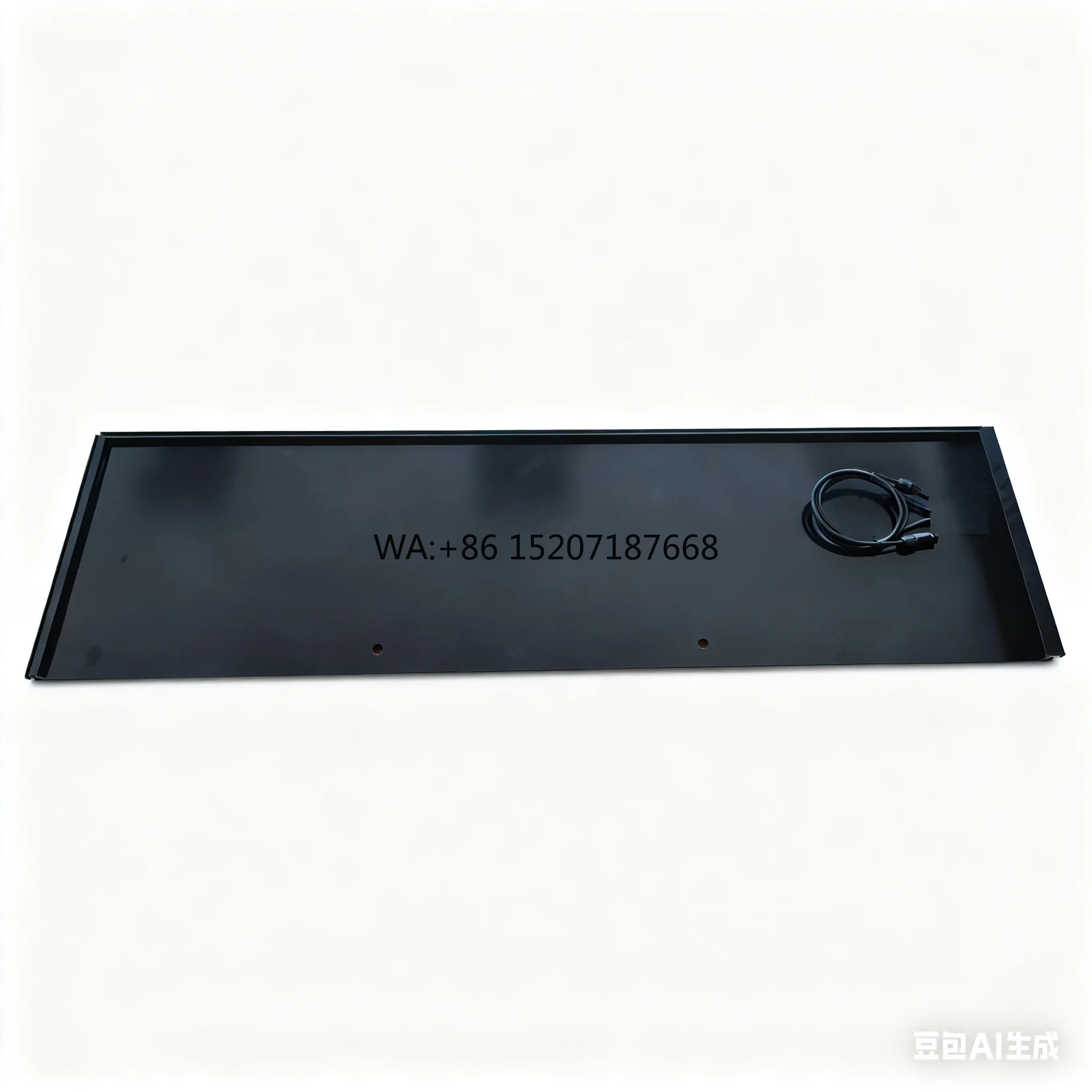 Tile Flat-Design Waterproof High Efficiency 25%+ Double-glass  IBC Monocrystalline Silicon BIPV Solar Roof