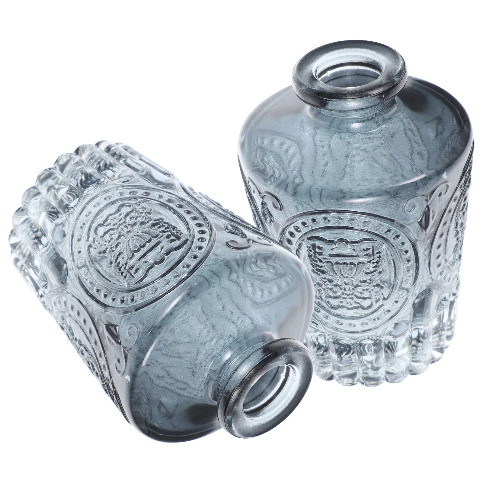 

2Pcs Safe Glass Aroma Bottles Not Easy to Break Essential Oil Containers for Home Aromatherapy Spa Bathroom Decor