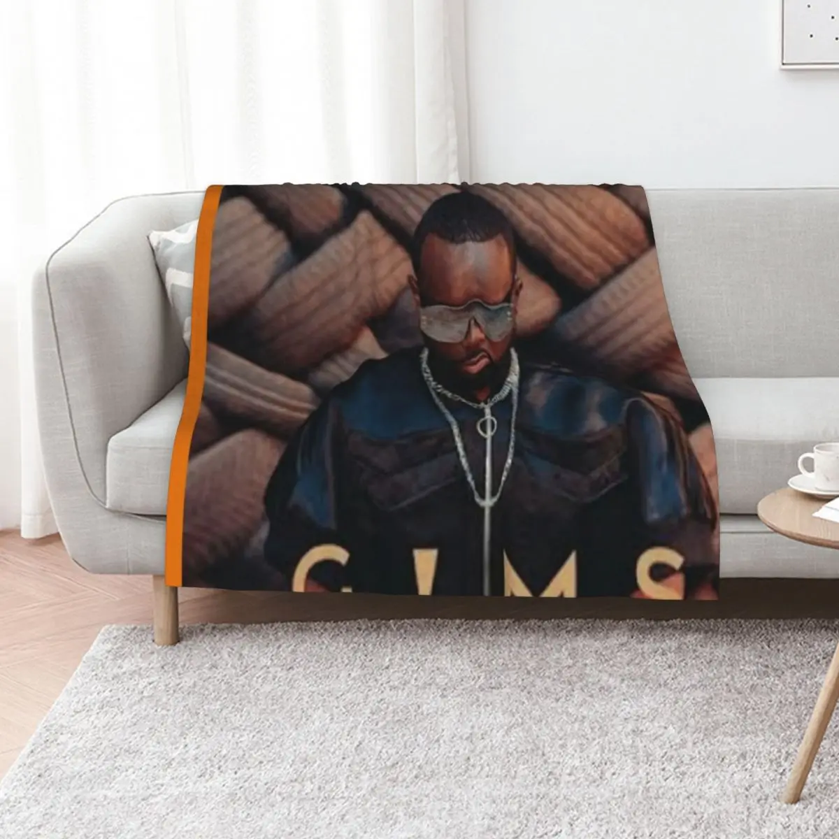 

GIMS LE FLEAU poster Throw Blanket Soft Summer Decorative Sofas Multi-Purpose Blankets