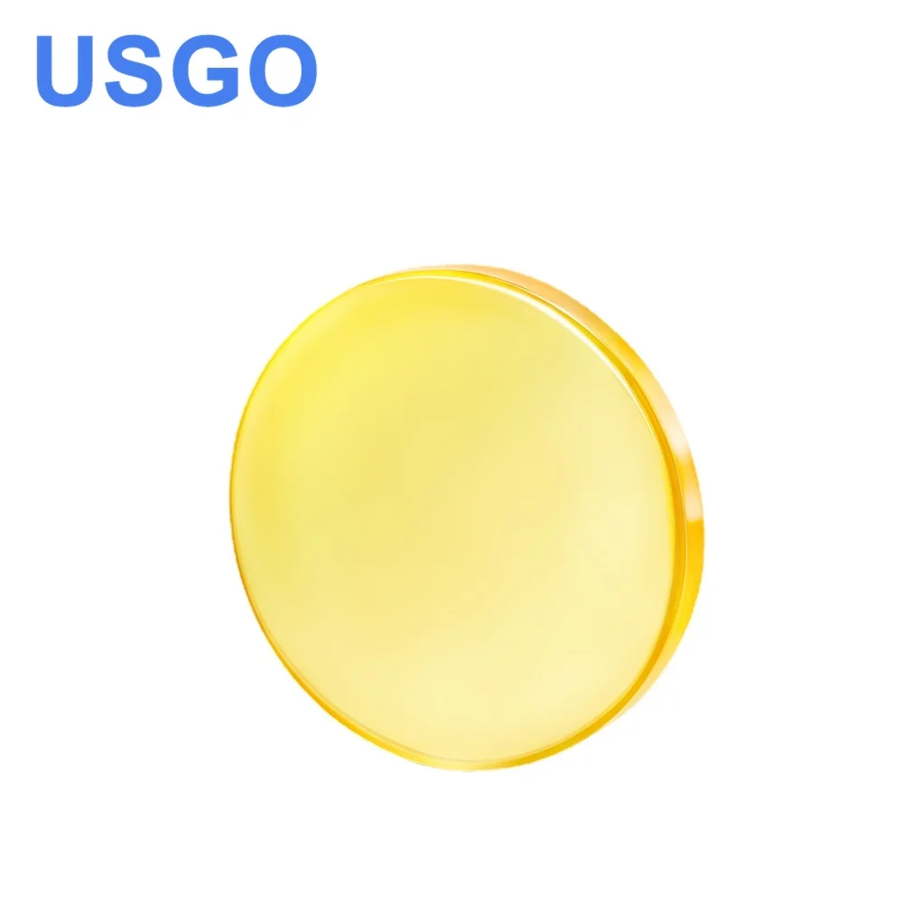 USGO Focus Lens USA CVD ZnSe DIA 12 15 18 19.05 20 FL 38.1 50.8 63.5 76.2 101.6 127mm for CO2 Laser Engraving Cutting Machine