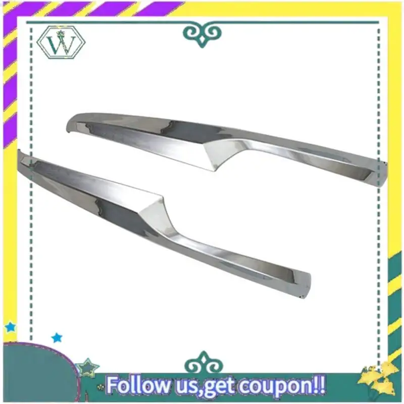 A82U-Car Side Rearview Mirror Strip Cover Trim Silver Rearview Mirror Strip Cover Trim Fit For Lexus LX570 GX460 2016-2021