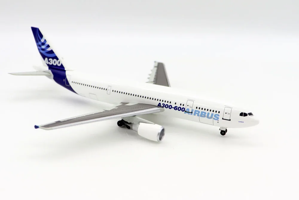 New 1/400 Scale A300-600 AirBus Aircraft Model Plane Diecast Alloy toys For Collection Gift