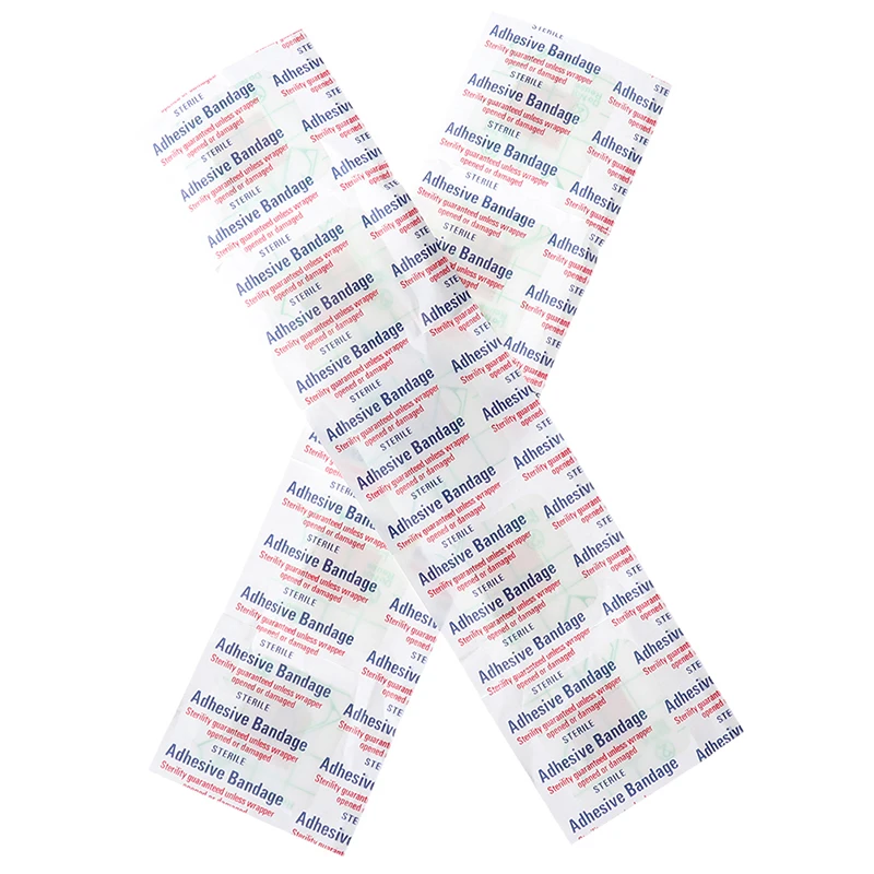 50 قطعة ضمادة طبية لاصقة غير منسوجة لا تسبب الحساسية #4