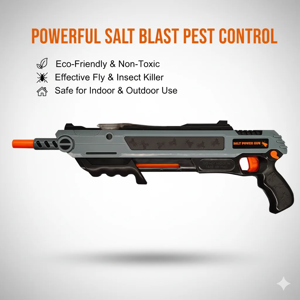 NEW Model Of Fly And Mosquito Gun 3.0 Children's Day Gift Salt Gun Shotgun Adult Toy Gun Mosquito And Fly Gun