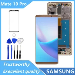 Tested OLED  TFT For Huawei Mate 10 Pro LCD Touch Screen Digitizer Assembly For Huawei Mate10 pro BLA-L09 BLA-L29 display screen