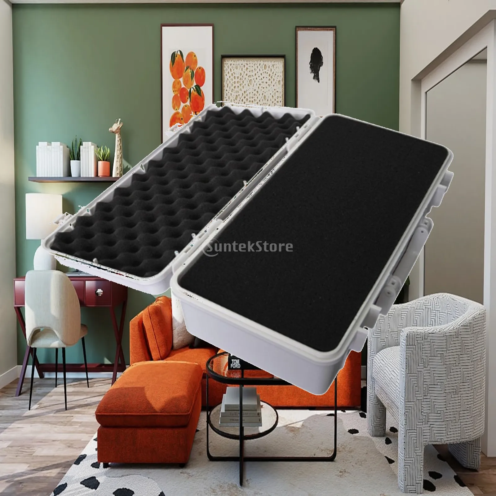 

Tool Storage Organizer with Foam Insert for Car Repair Parts
