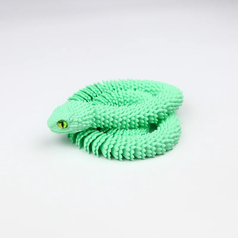 Articulated Snake Decor Figurine Model