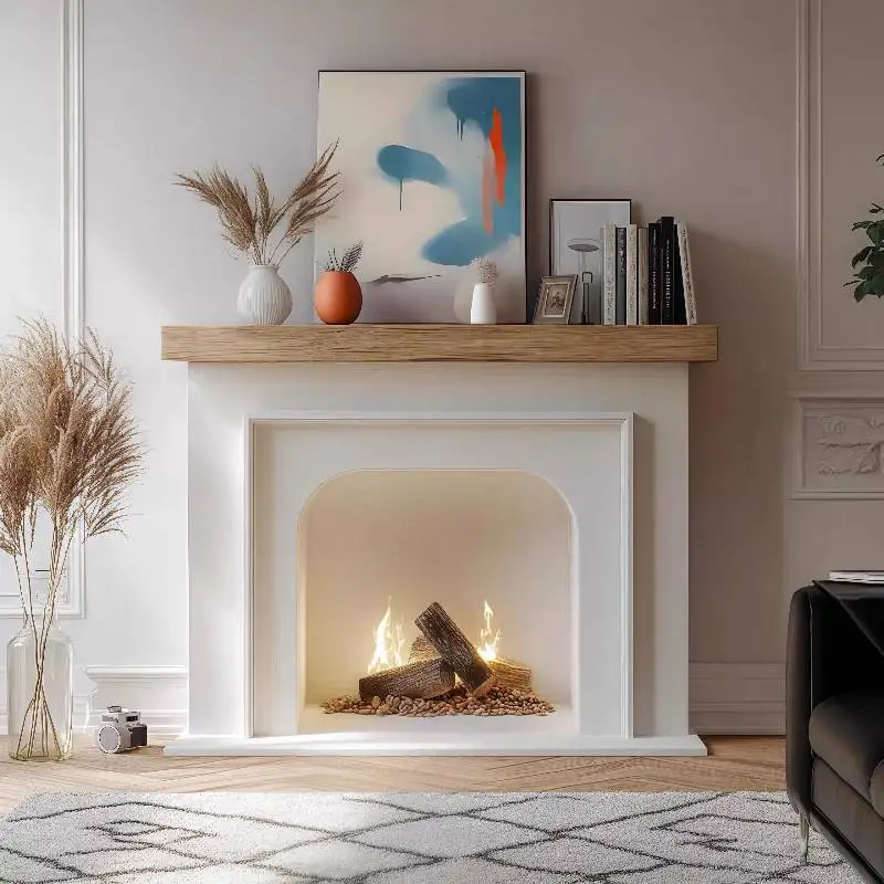 

Modern Art Living Room Fireplace Cozy Display Space Narrow Living Room Cabinets Corner Tall Mueble Salon Furniture For Home