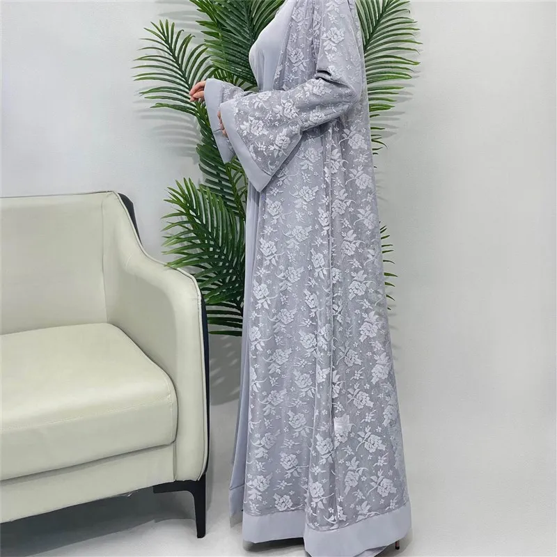 women's-traditional-clothing-lace-dresses-robes-low-waist-casual-style-long-sleeve-round-neck-two-piece-set-citywalk-suitable