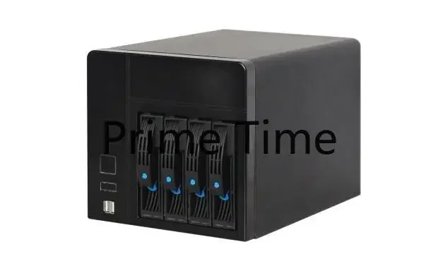 4-bay NAS storage desktop office computer server ITX interstellar snail hot swappable chassis