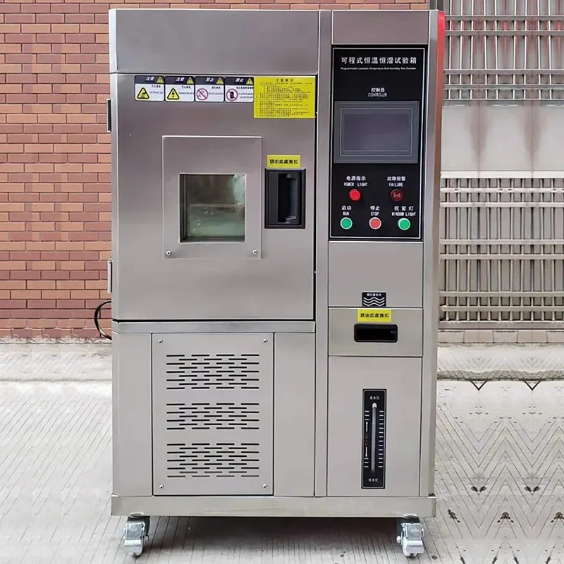 High and low temperature test chamber, programmable heat and humidity alternating testing device