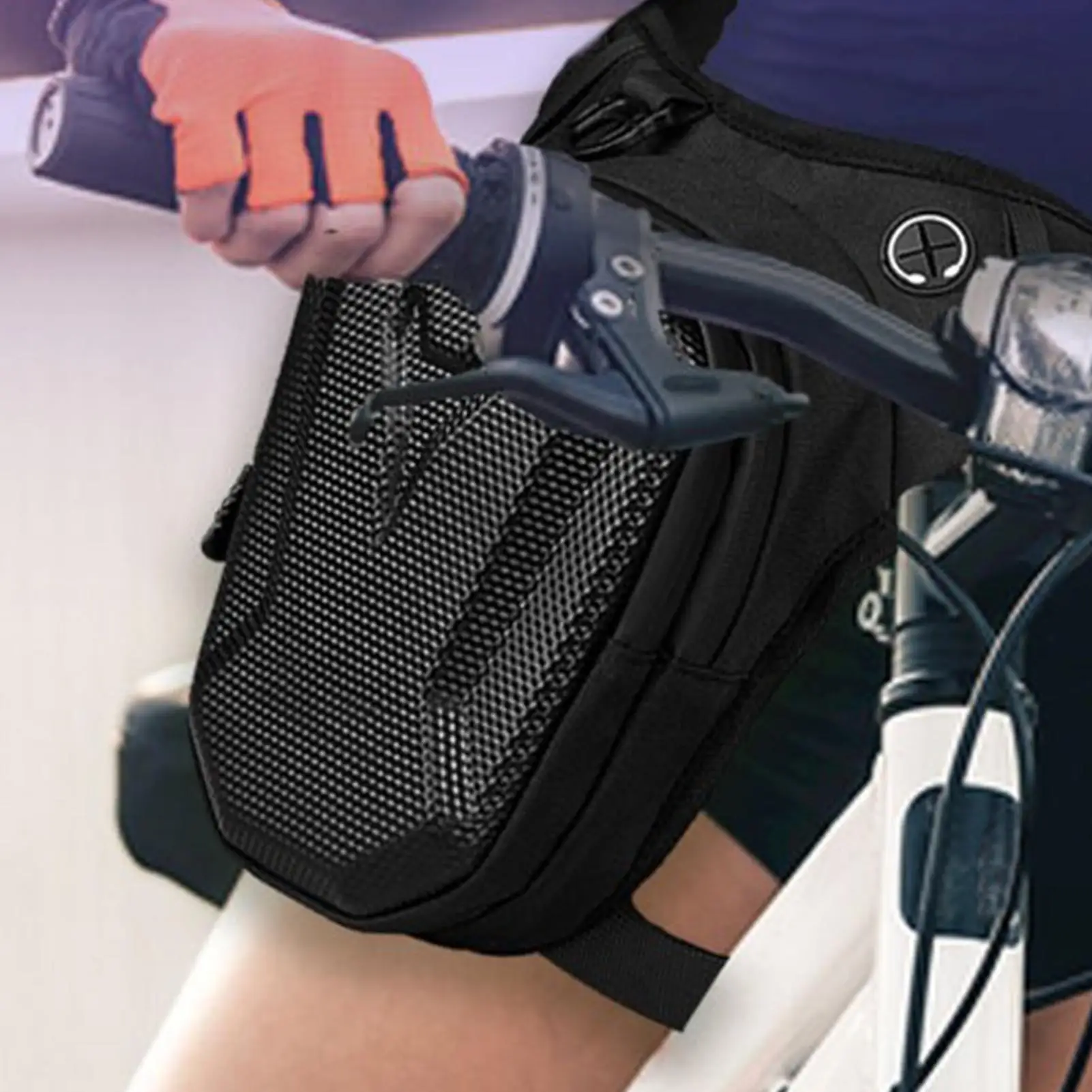 Thigh Bag Motorcycle Waterproof Cycling Waist Pouch Road Bike Leg Bag for Riders Bikers Motorcyclists Daily Commuting Adventure