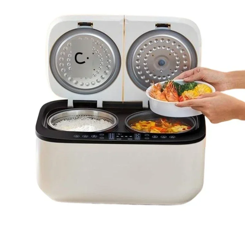 Kitchen Appliances Multifunctional Double Pot 5L Household Digital Rice Cooker Multifunctional