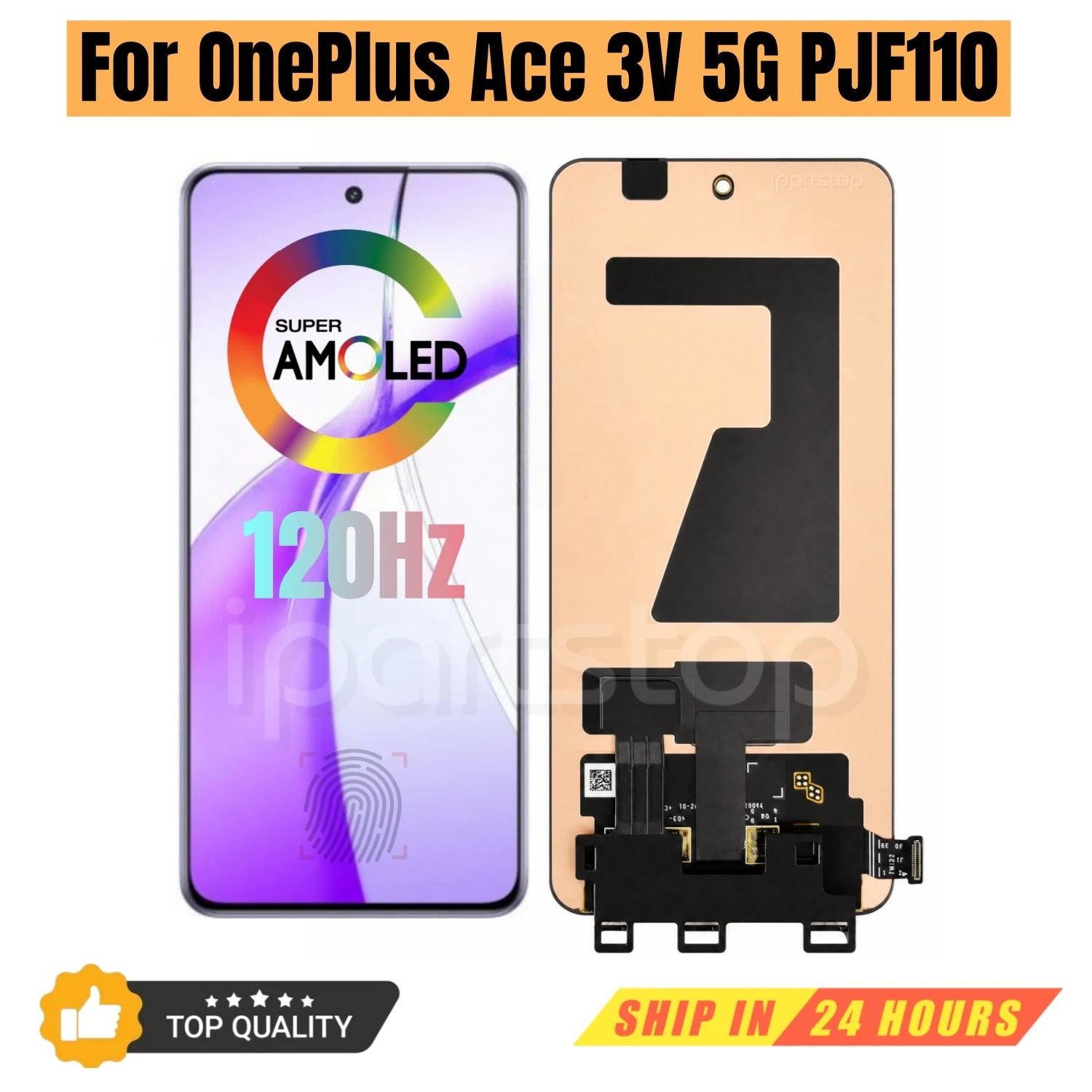 iparts-replacement-display-for-oneplus-ace-3v-5g-pjf110-120hz-amoled-touch-screen-digitizer-assembly-fingerprint-function-oem