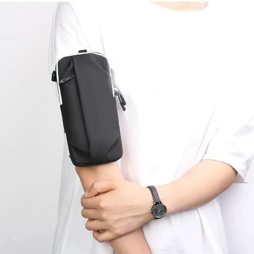 New Nylon Running Arm Bag Waterproof Reflective Mobile Phone Bag Fashion Multifunctional Shoulder Cross Pocket Sports