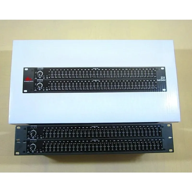 Component 231/231S double 31 segment 2U professional stage performance home equalizer
