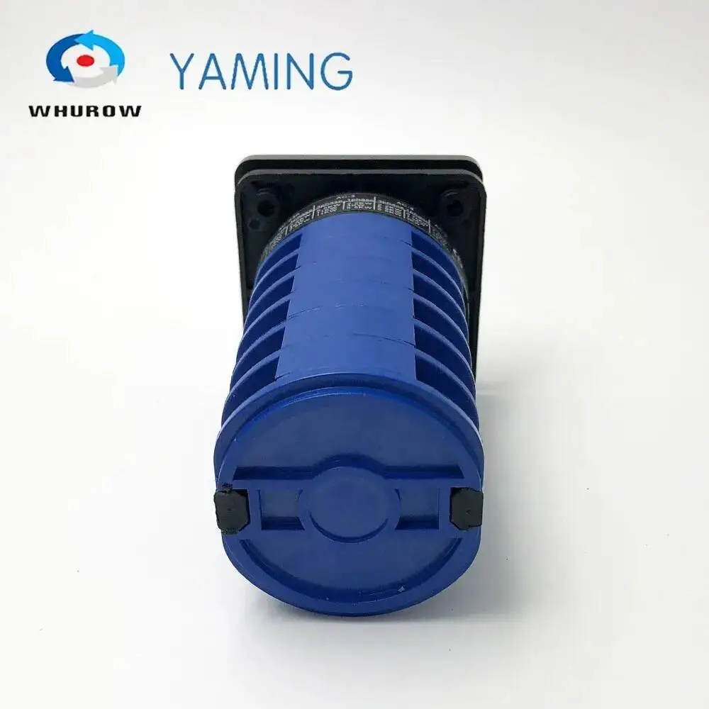 LW26-32 Electric 3 Positions Silver Contact 32A 660V 6 Poles Control Rotary Changeover Cam Switch YMW26-32/6