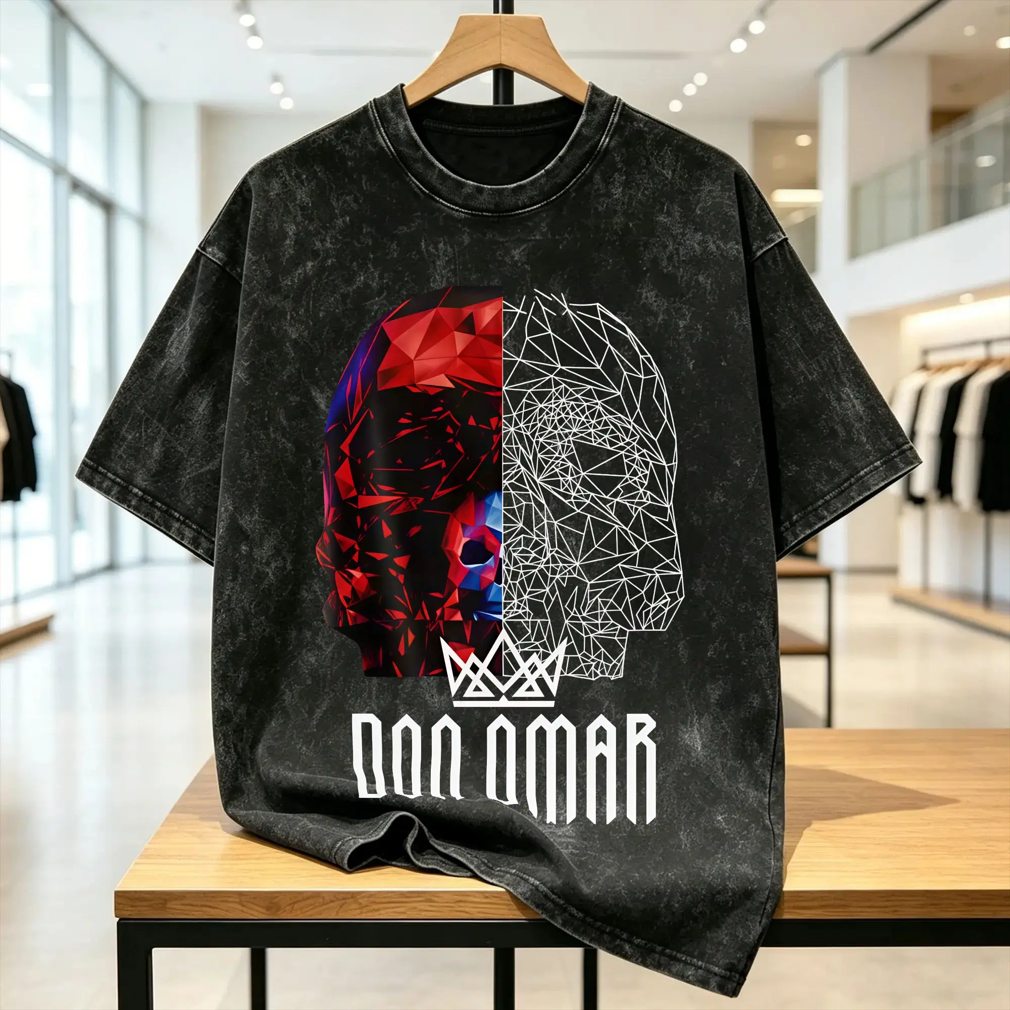 Rapper Don Omar Tour 2026 T-Shirt  Hip Hop T Shirts Short Sleeves Streetwear Tops Summer Cotton O Neck Plus Size Clothing
