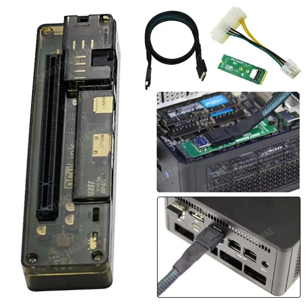 

EXP GDC OCuLink GPU Dock PCIe 4.0 X4 GPU Dock External Laptop Docking Station EXP GDC PCIe External Independent Video Card Dock