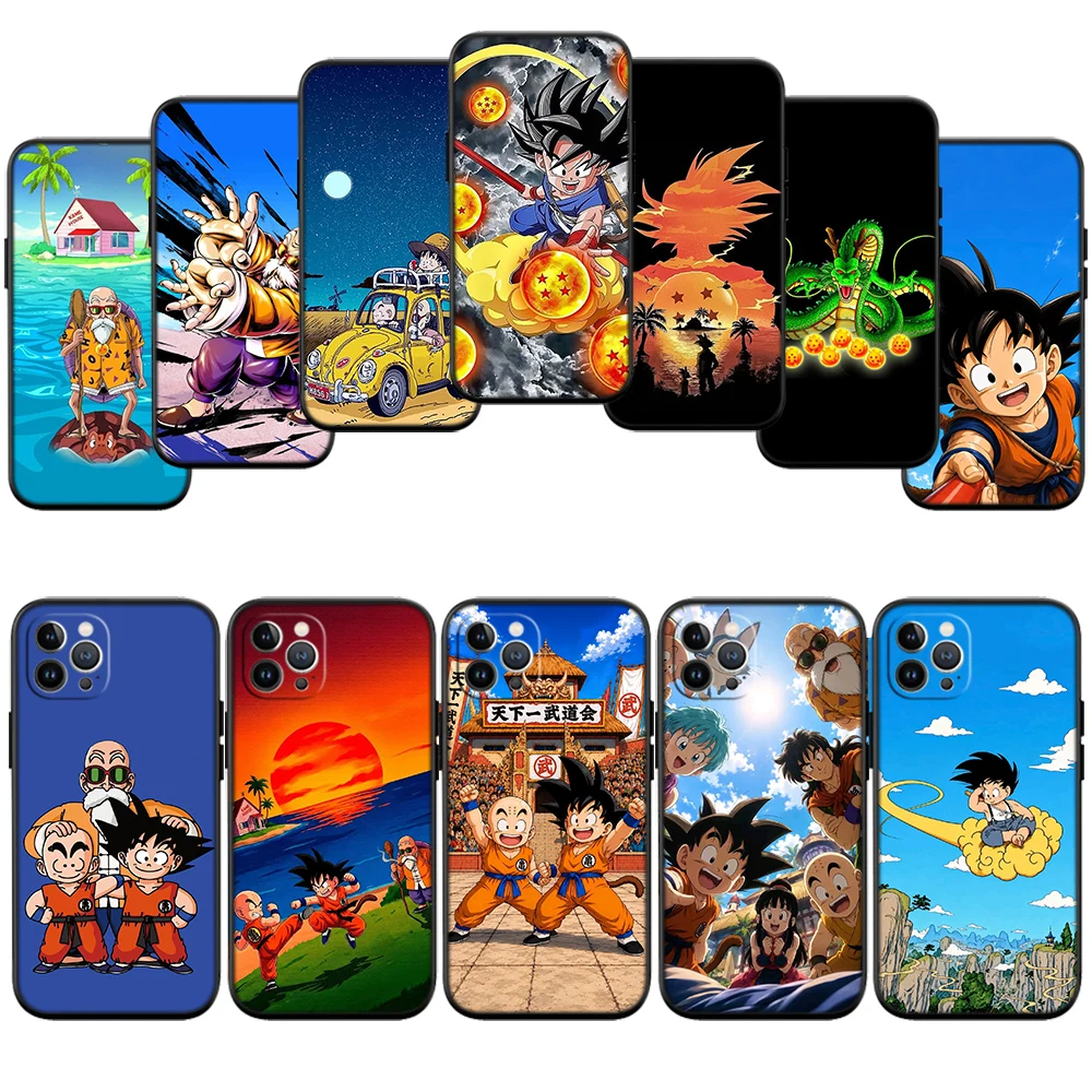 FR12 Cartoon Dragon Ball Phone Case for Samsung Galaxy M06 M15 M16 M35 M55 M56 A36 A42 A50 A50S A51 A52 A32 A33