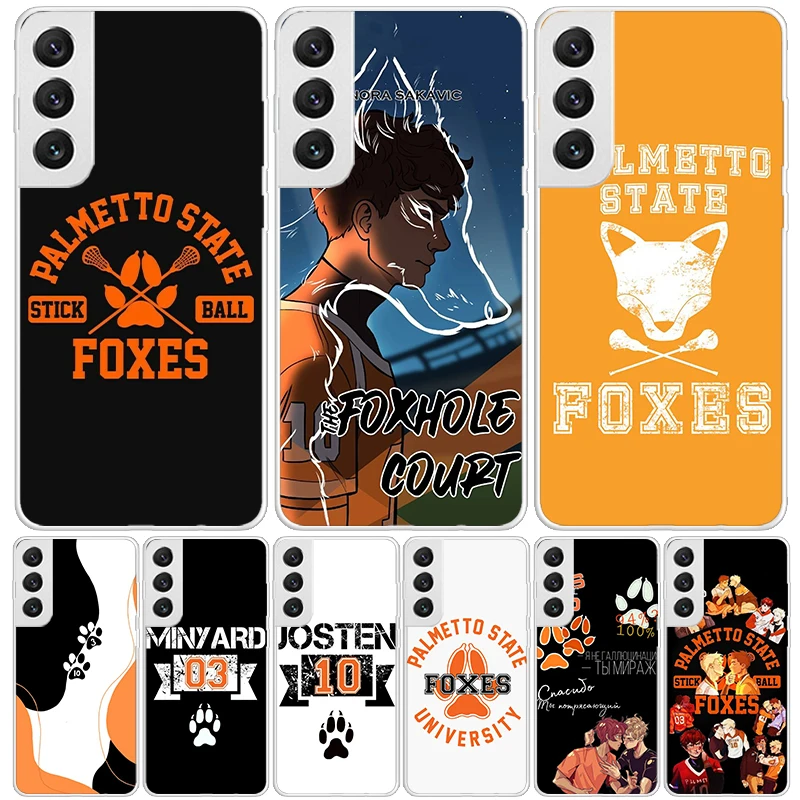 Andreil All For The Game Palmetto State Foxes For Samsung Galaxy S24 S23 S21 S22 Ultra S10 Plus S20 FE Phone Case S10E S8 S9 + H